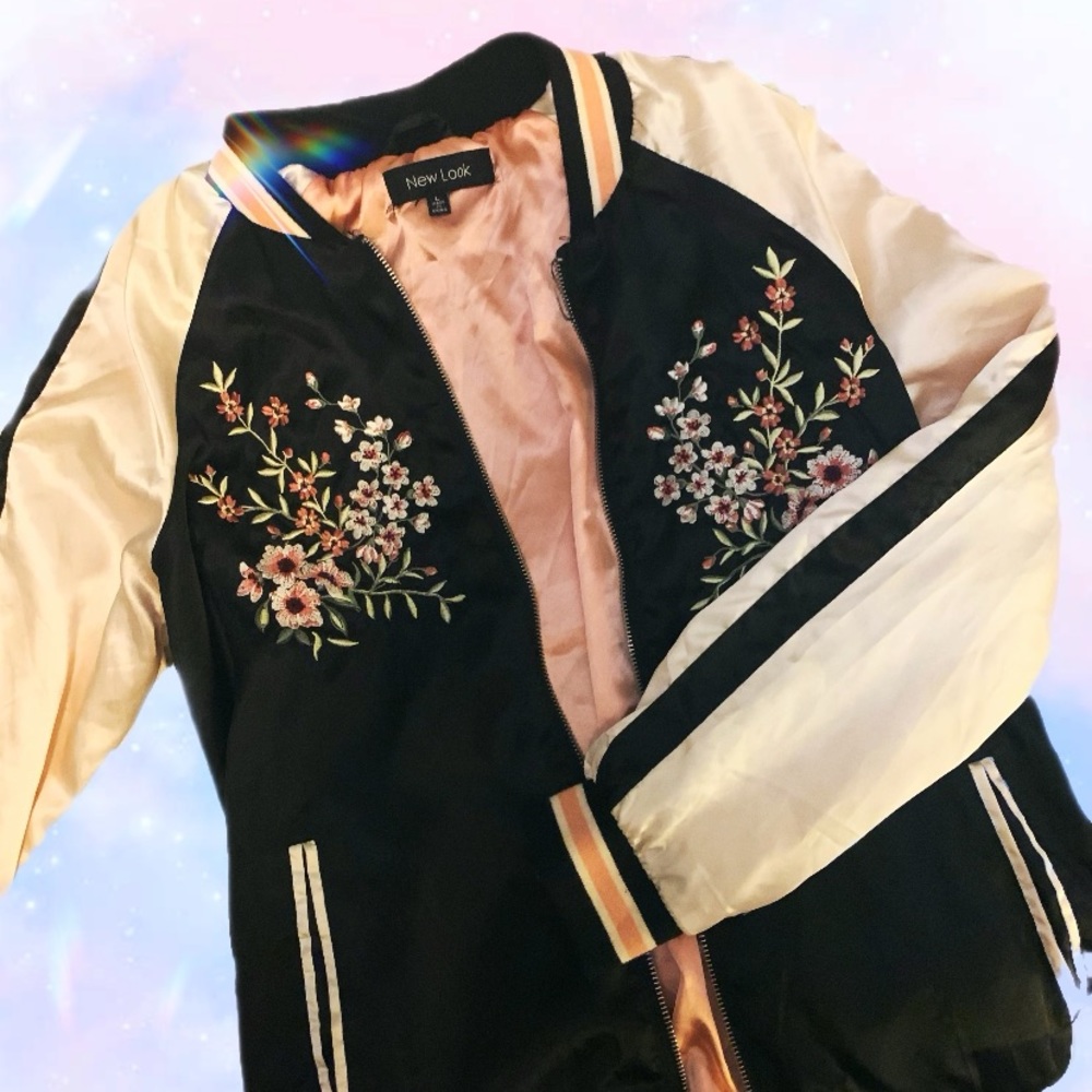 Silky Bomber Jacket